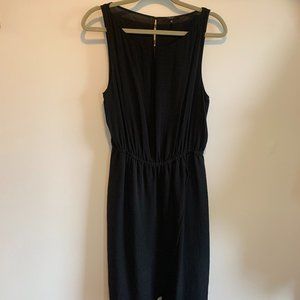 Black Babaton Silk Dress